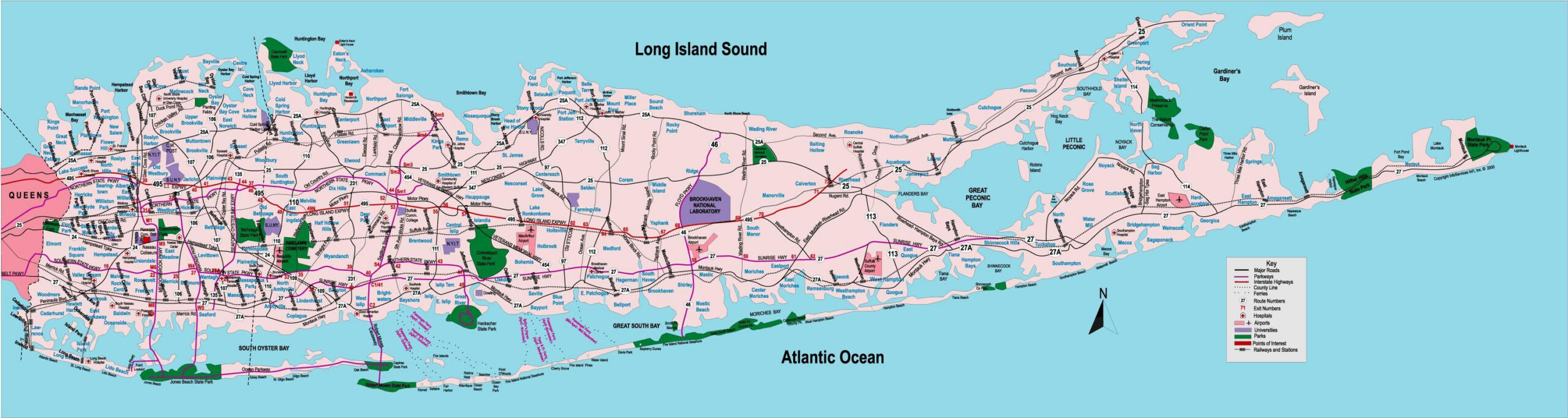 Map Of Long Island: Offline Map And Detailed Map Of Long Island City with regard to Printable Map Of Long Island