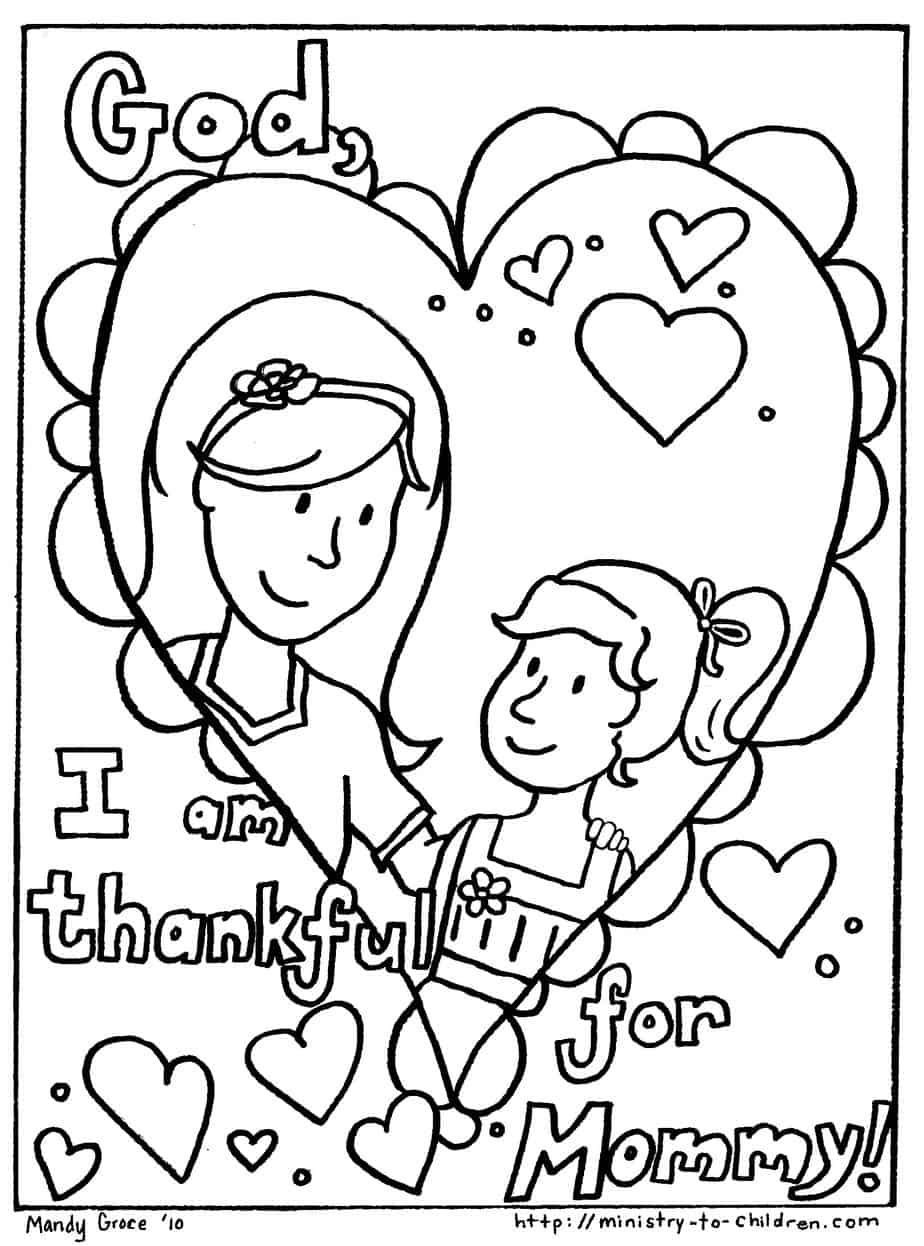 Mother'S Day Coloring Pages | Free Printable Pdf Coloring Book For intended for Free Printable Mother'S Day Cards For Daughter