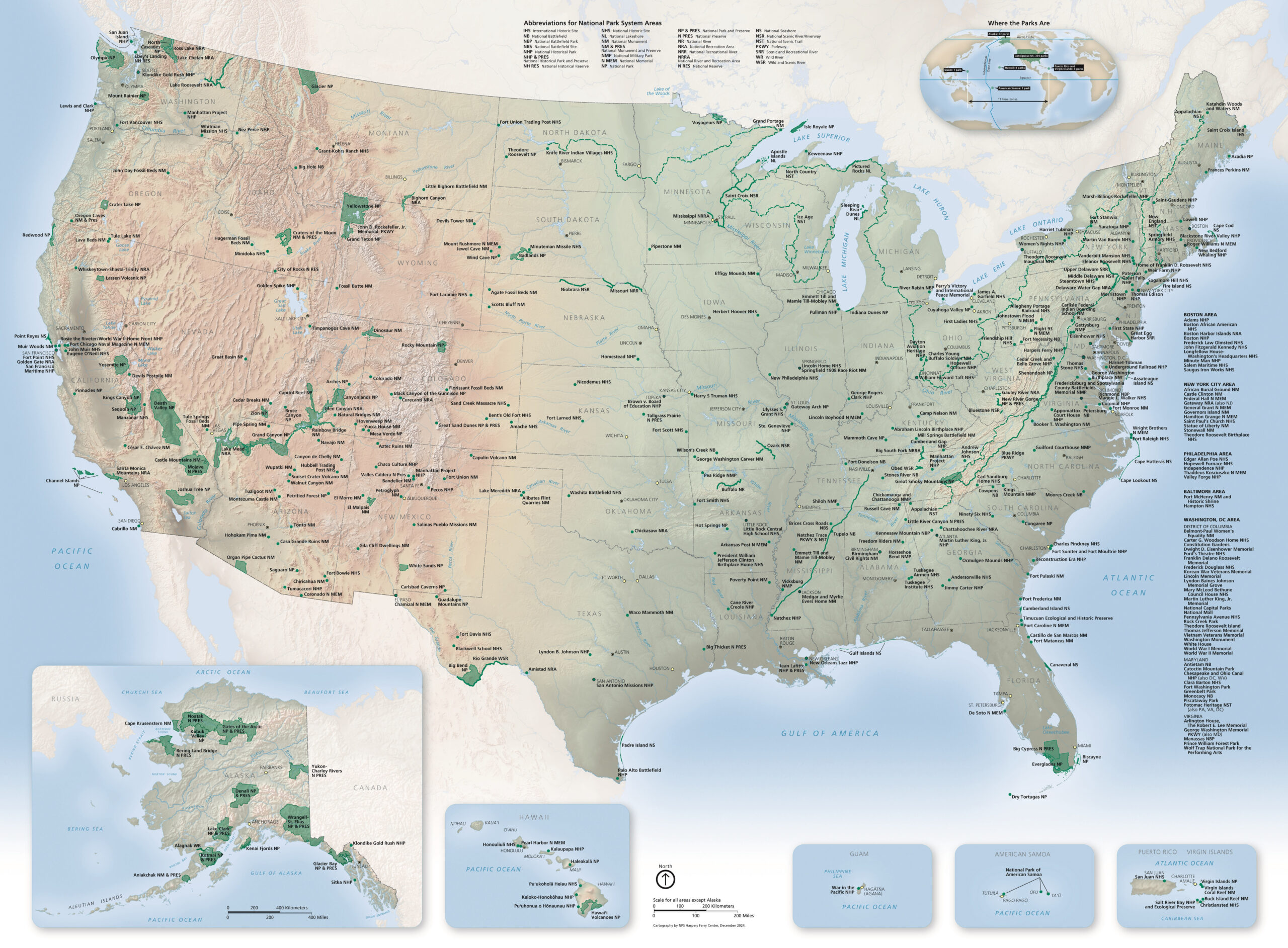 National Park Maps 🗺️ | Npmaps within Free Printable Map of National Parks