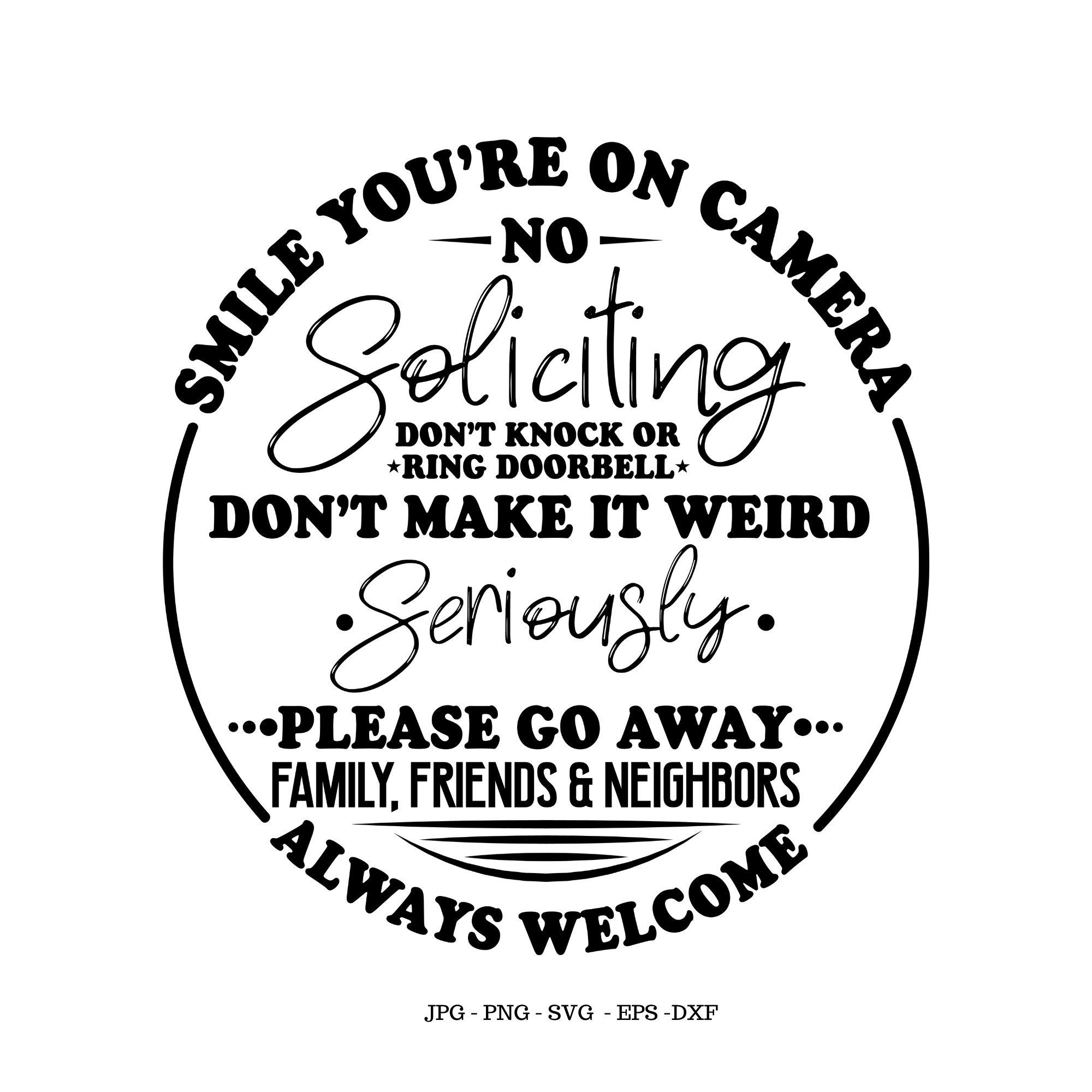 No Soliciting Sign, Funny No Soliciting, Outdoor Decor, Porch Sign with Funny No Soliciting Sign Printable