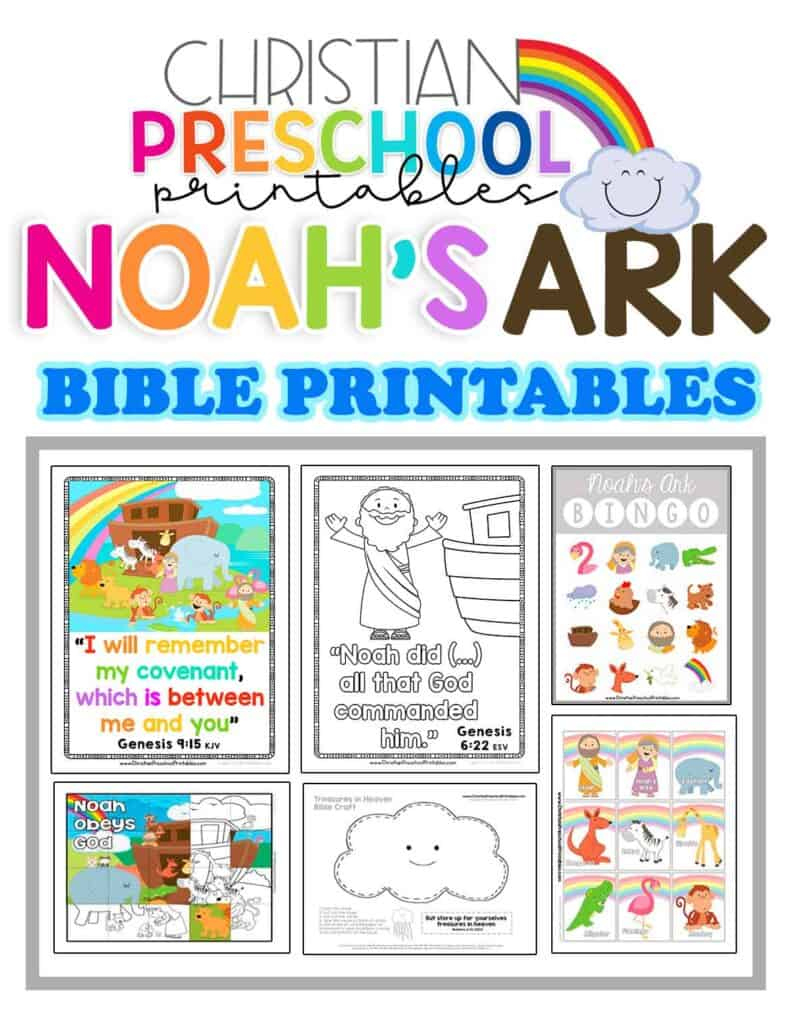 Noah'S Ark Preschool Printables - Christian Preschool Printables pertaining to Free Printable Noah'S Ark