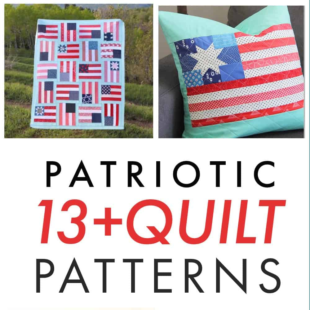 Patriotic Quilt Patterns To Sew For The 4Th Of July. - Coral + Co. intended for Free Printable Patriotic Quilt Patterns