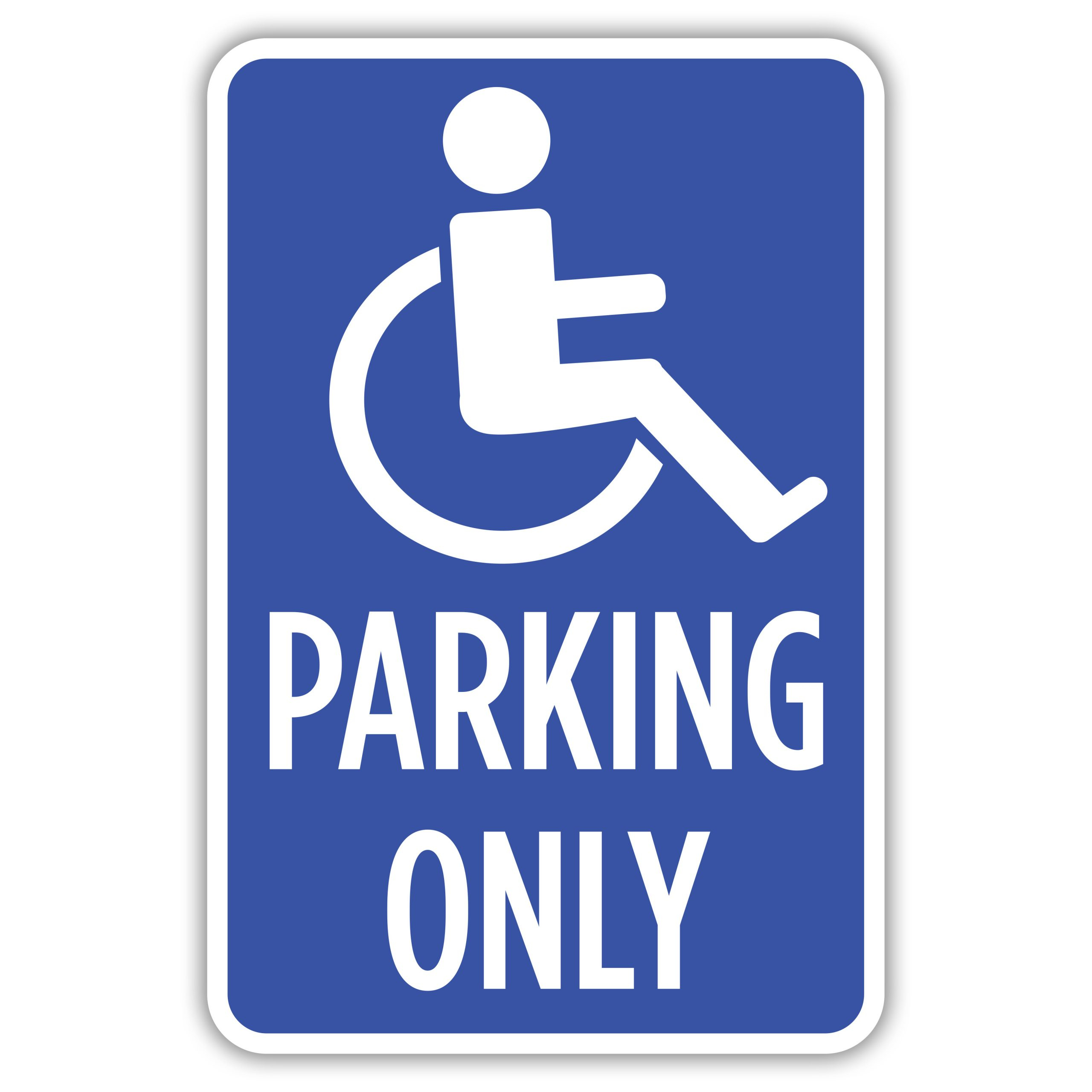 Printable Disabled Sign - Printable Party Favors for Handicap Parking Sign Printable Free