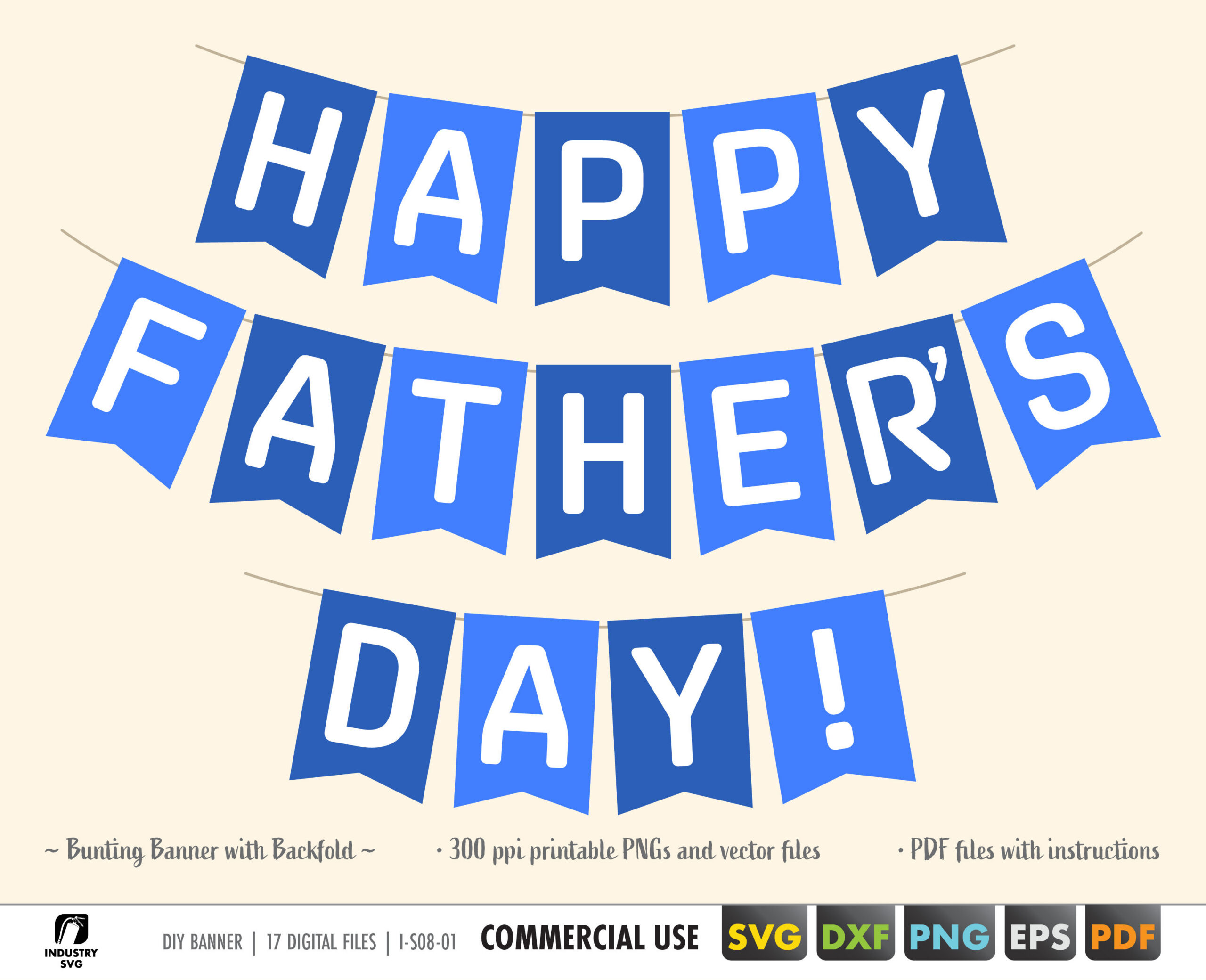 Printable Father'S Day Banner Pdf, Happy Father'S Day Banner with Happy Fathers Day Sign Printable