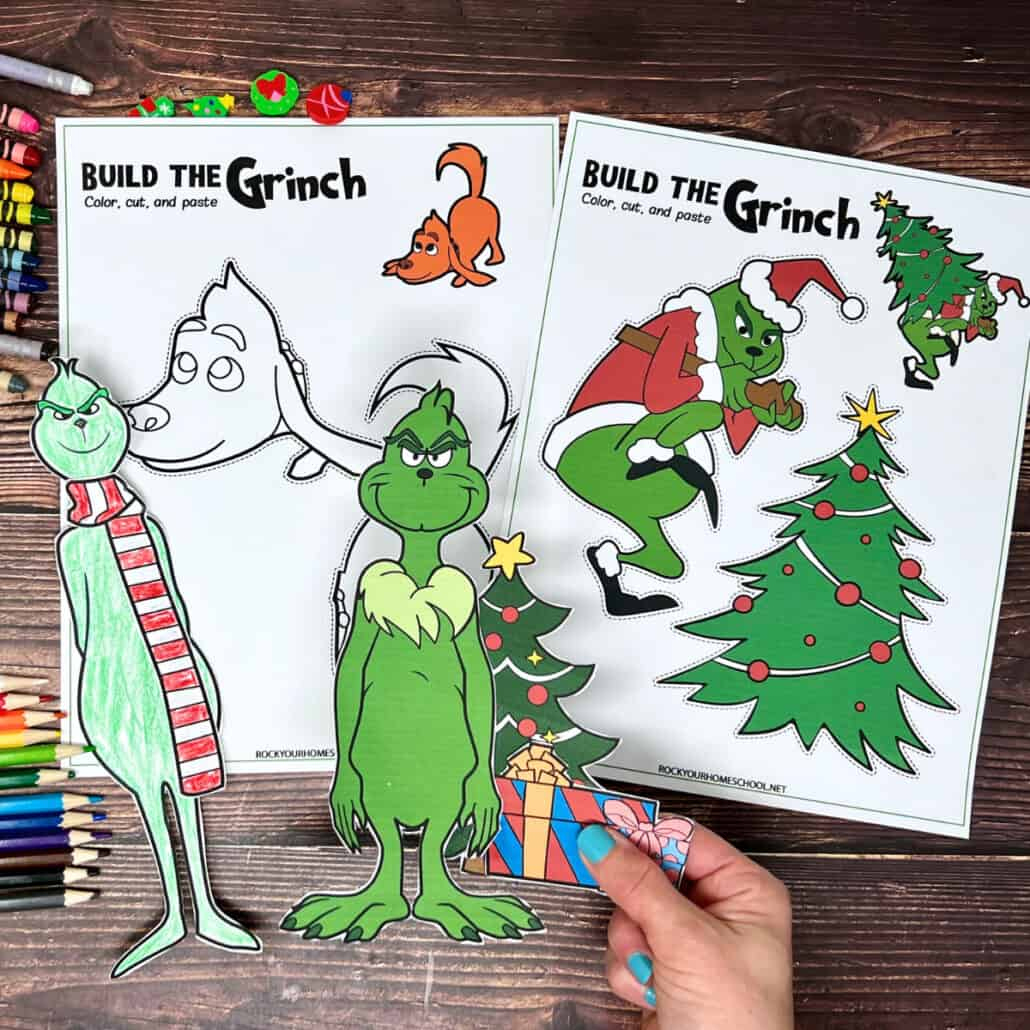 Printable Grinch Christmas Crafts: How To Make & Enjoy (16 Free throughout Free Printable Grinch Craft Template