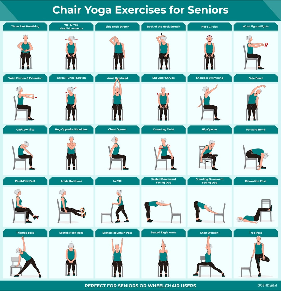 Printable Seniors Seated Exercises Printable Chair Exercises For within Free Printable Exercises For Seniors