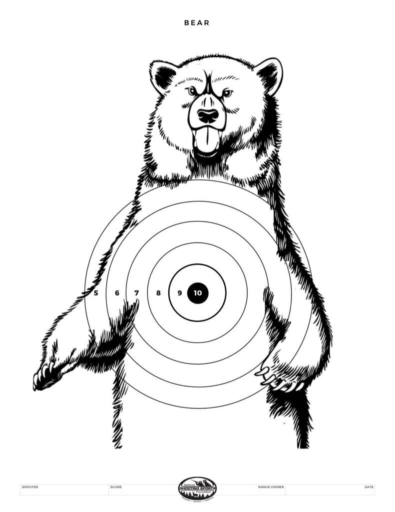 Printable Shooting Targets And Gun Targets • Nssf with Printable Targets For Shooting Practice