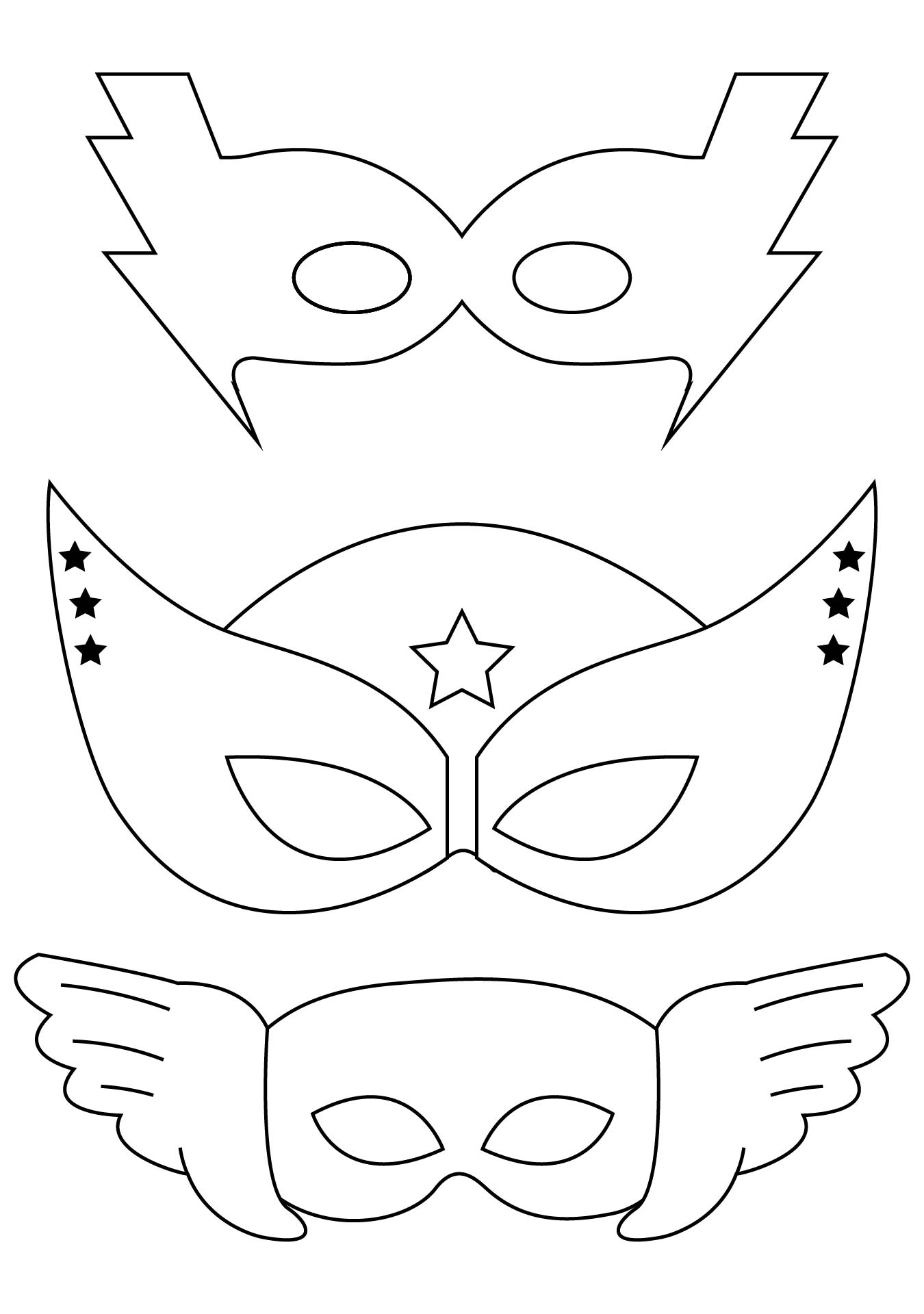 Printable Superhero Masks within Super Hero Mask Template Printable