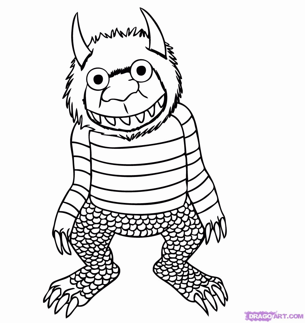 Printable Where The Wild Things Are Characters - Printable Party with Where the Wild Things Are Printables