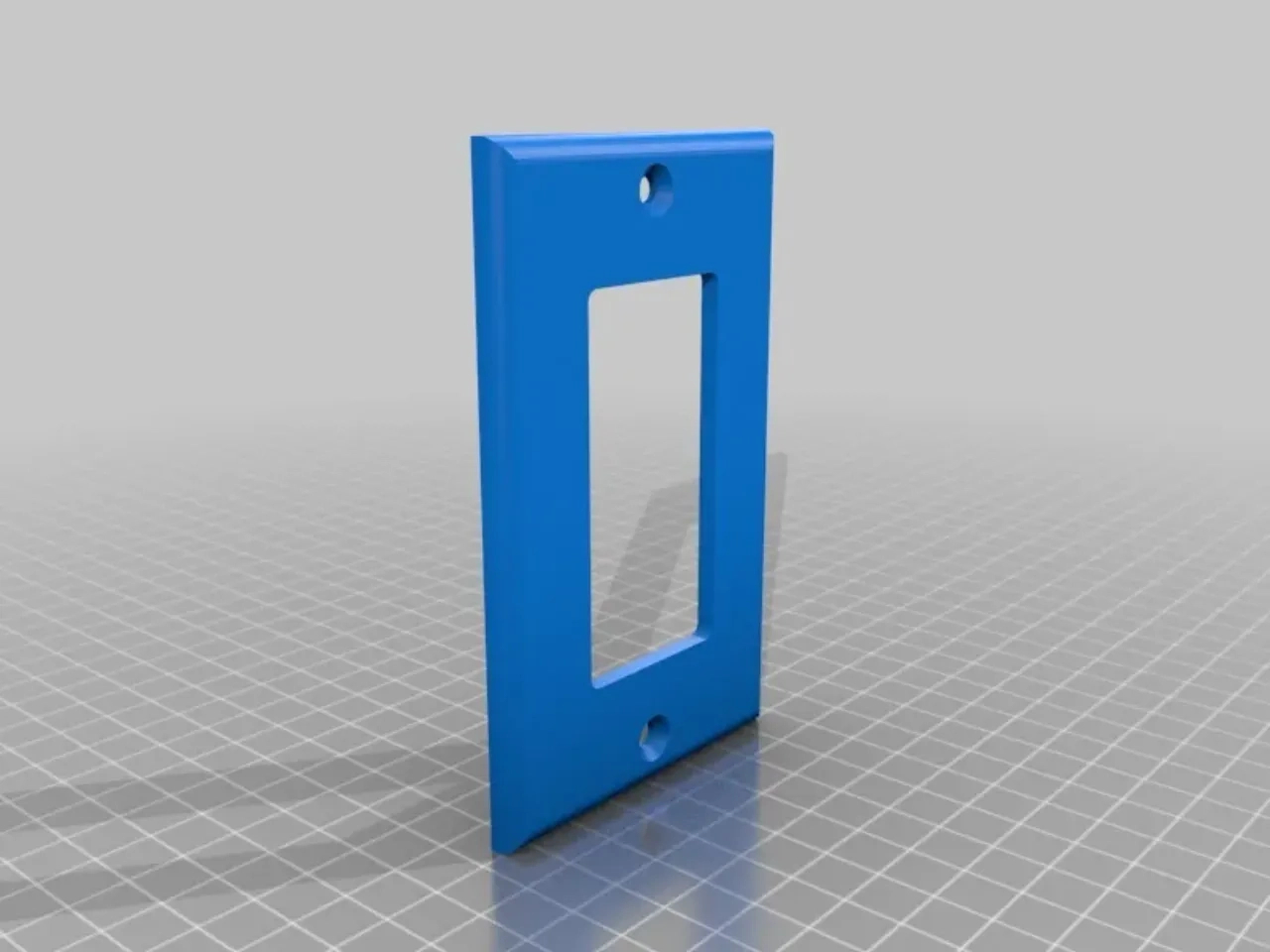 Rocker Light Switch Cover Plate Basic Von Walnetto | Kostenloses with 3d Printable Light Switch Cover