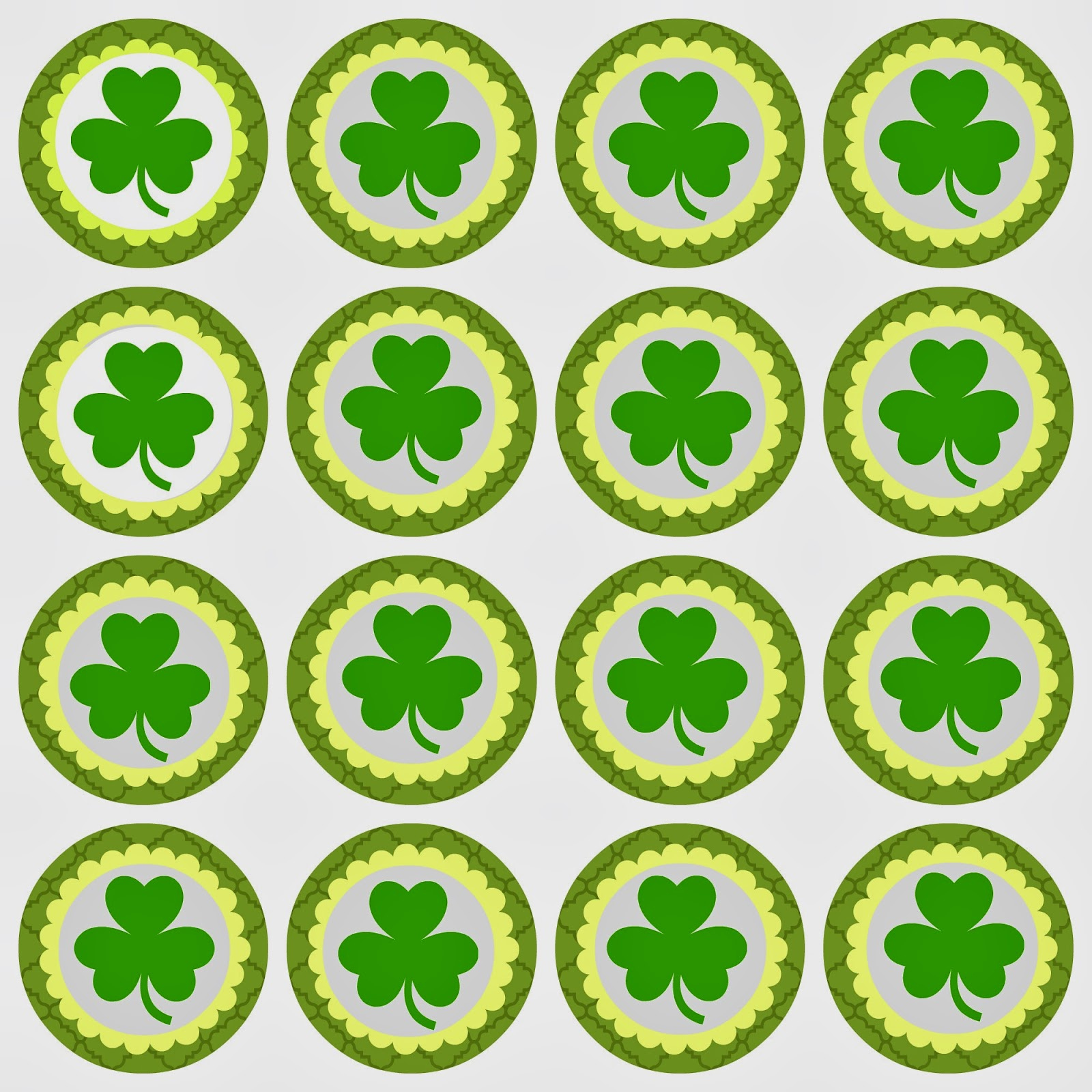 St. Patrick'S Day Free Printables | Days Of Chalk And Chocolate inside Printable St Patrick'S Day Decorations