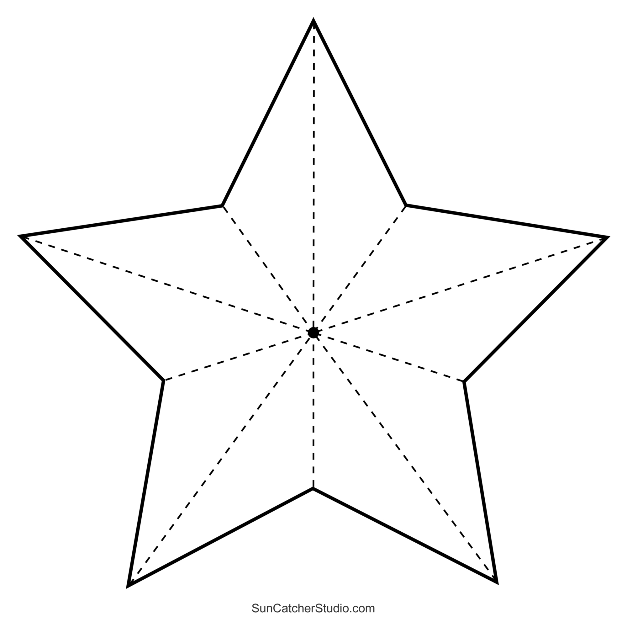Star Patterns And Templates (Stencils And Clip Art Designs) – Free throughout Full Page Star Template Printable