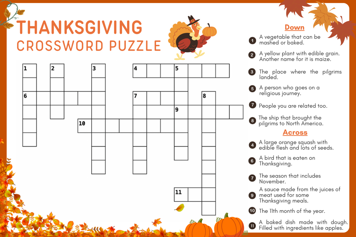 Thanksgiving Crossword Puzzle – Sword & Shield pertaining to Free Printable Crossword Puzzles For Thanksgiving