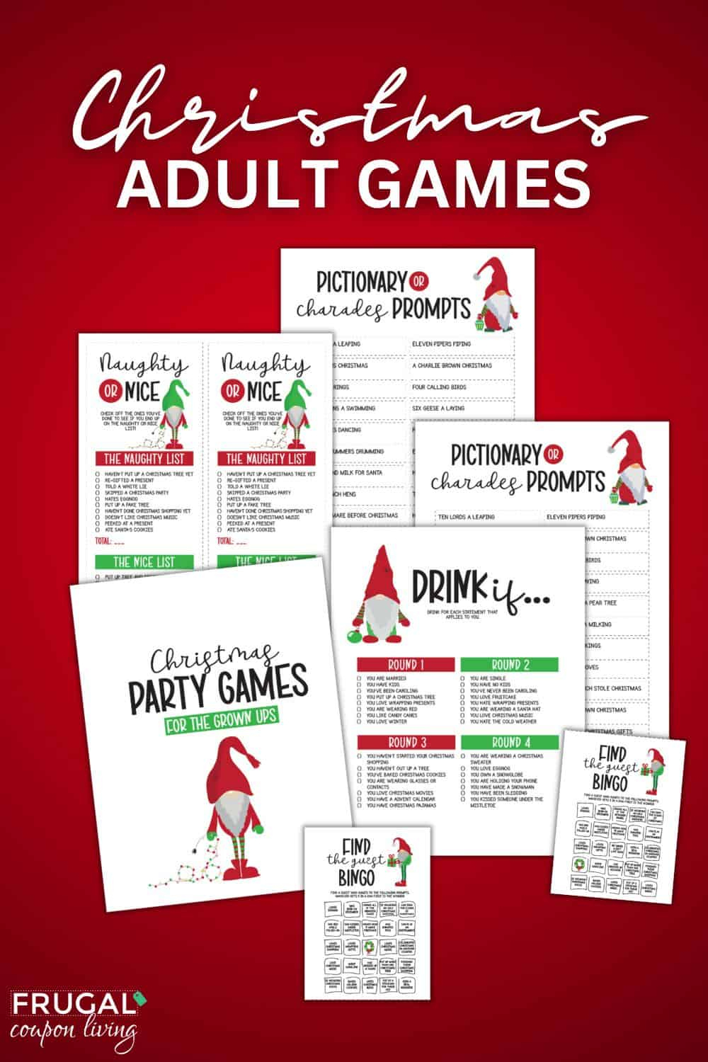The Most Funny Printable Christmas Games For Adults in Free Printable Adult Christmas Games