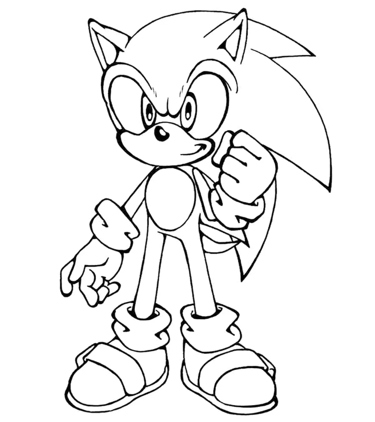 Top 21 Sonic The Hedgehog Coloring Pages For Your Little Ones inside Sonic the Hedgehog Printable Pictures