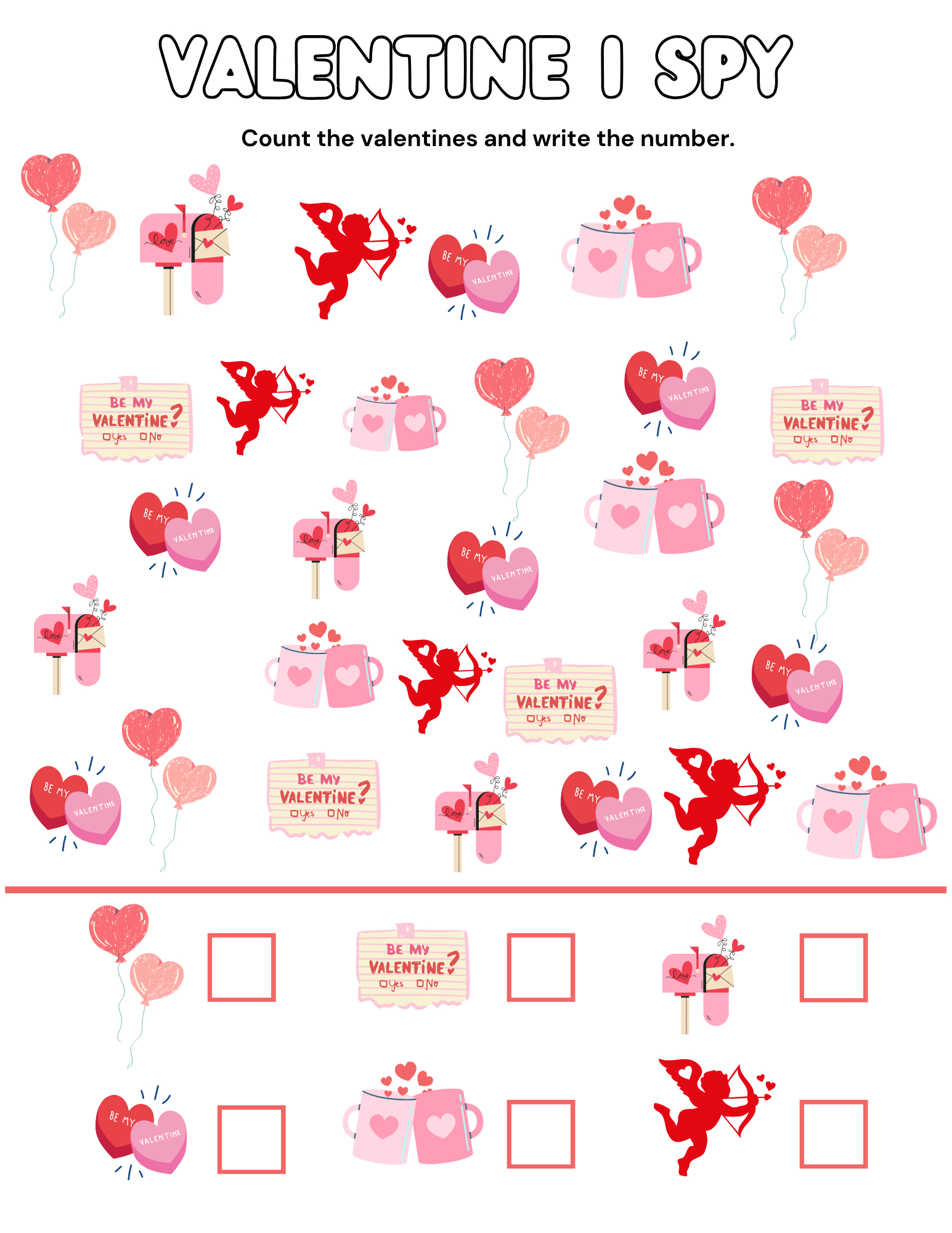 Valentine'S Day Activity Pack Free Printable For Kids — Tiaras throughout Printable Valentine's Activities For Preschool