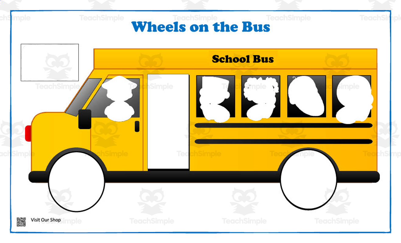 Wheels On The Bus Printable pertaining to Wheels On The Bus Printables