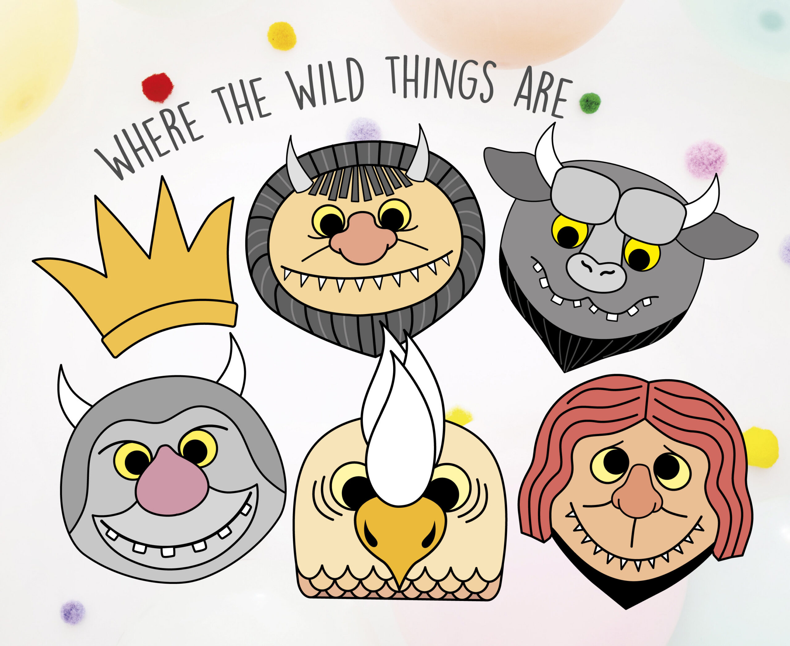 Where The Wild Things Are, Where The Wild Things Are Foto regarding Where the Wild Things Are Printables