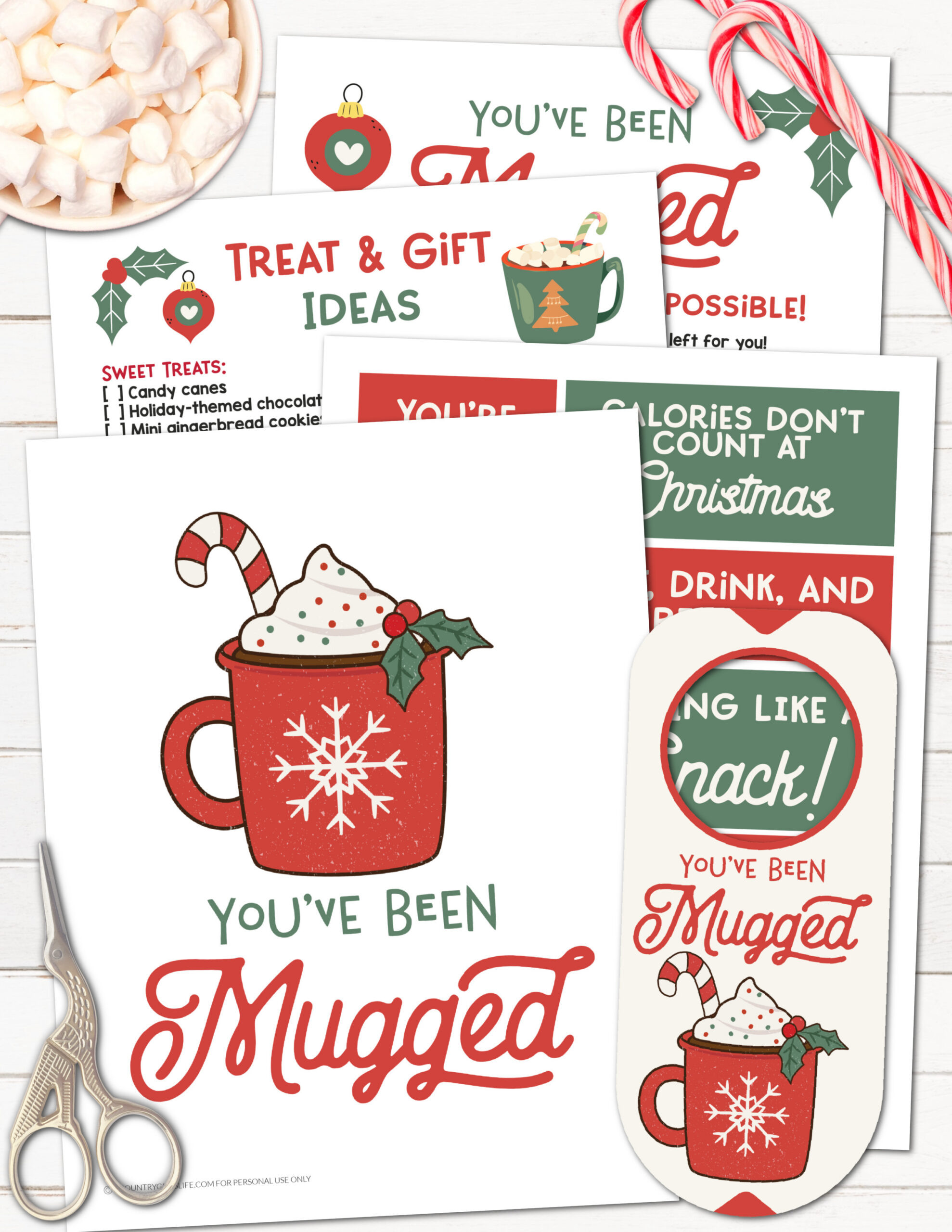 You'Ve Been Mugged Free Printable - A Country Girl'S Life for You've Been Mugged Printable